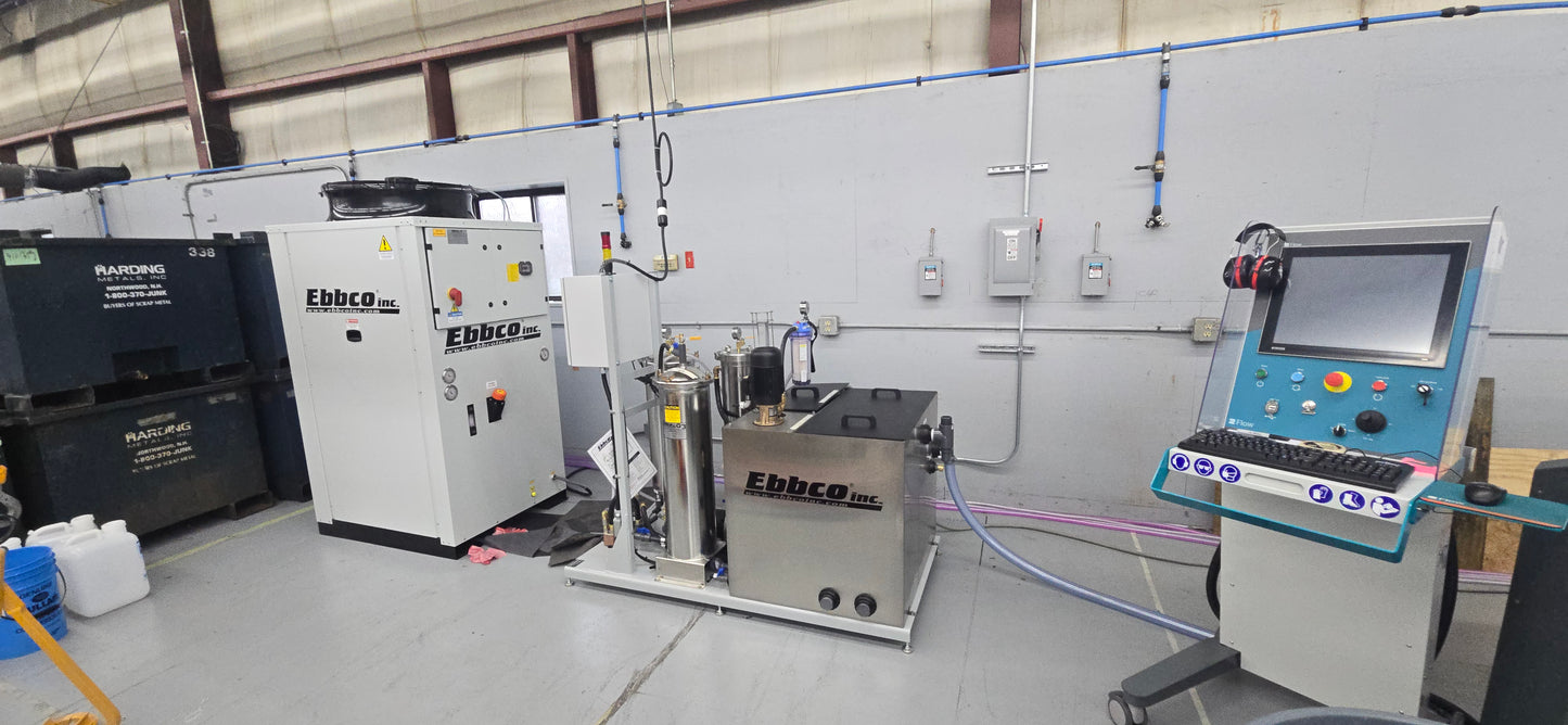 Closed Loop Filtration System with Chiller