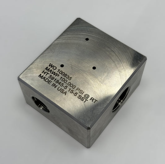 90K & 100K Dump Valve Body, NO